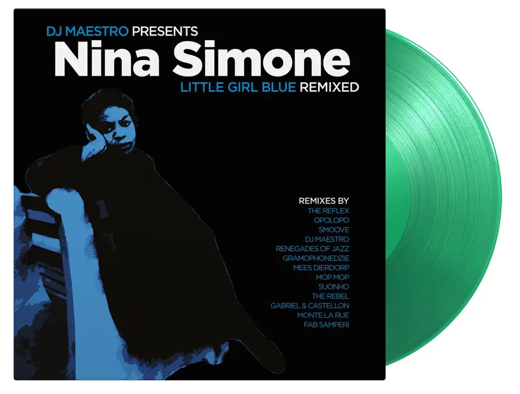 Album artwork for Little Girl Blue Remixed by Nina Simone