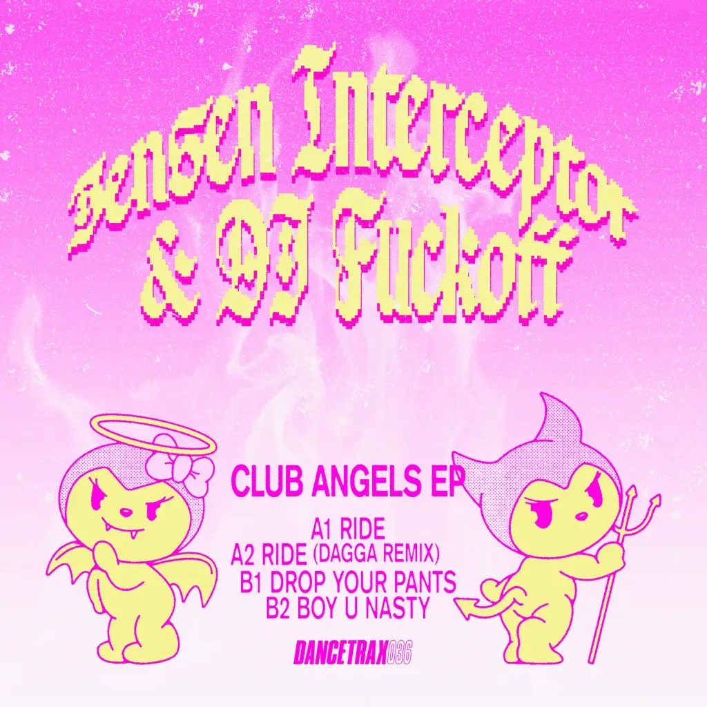 Album artwork for Club Angels EP by Jensen Interceptor, DJ Fuckoff
