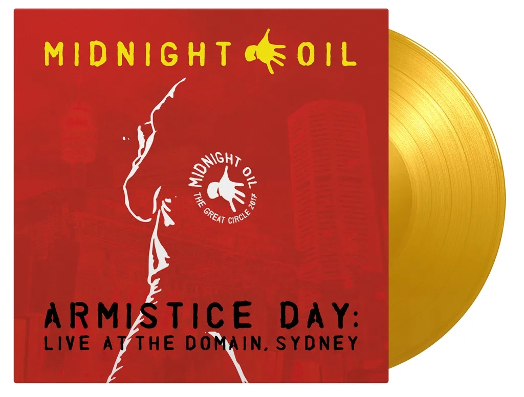 Album artwork for Armistice Day: Live at the Domain, Sydney by Midnight Oil
