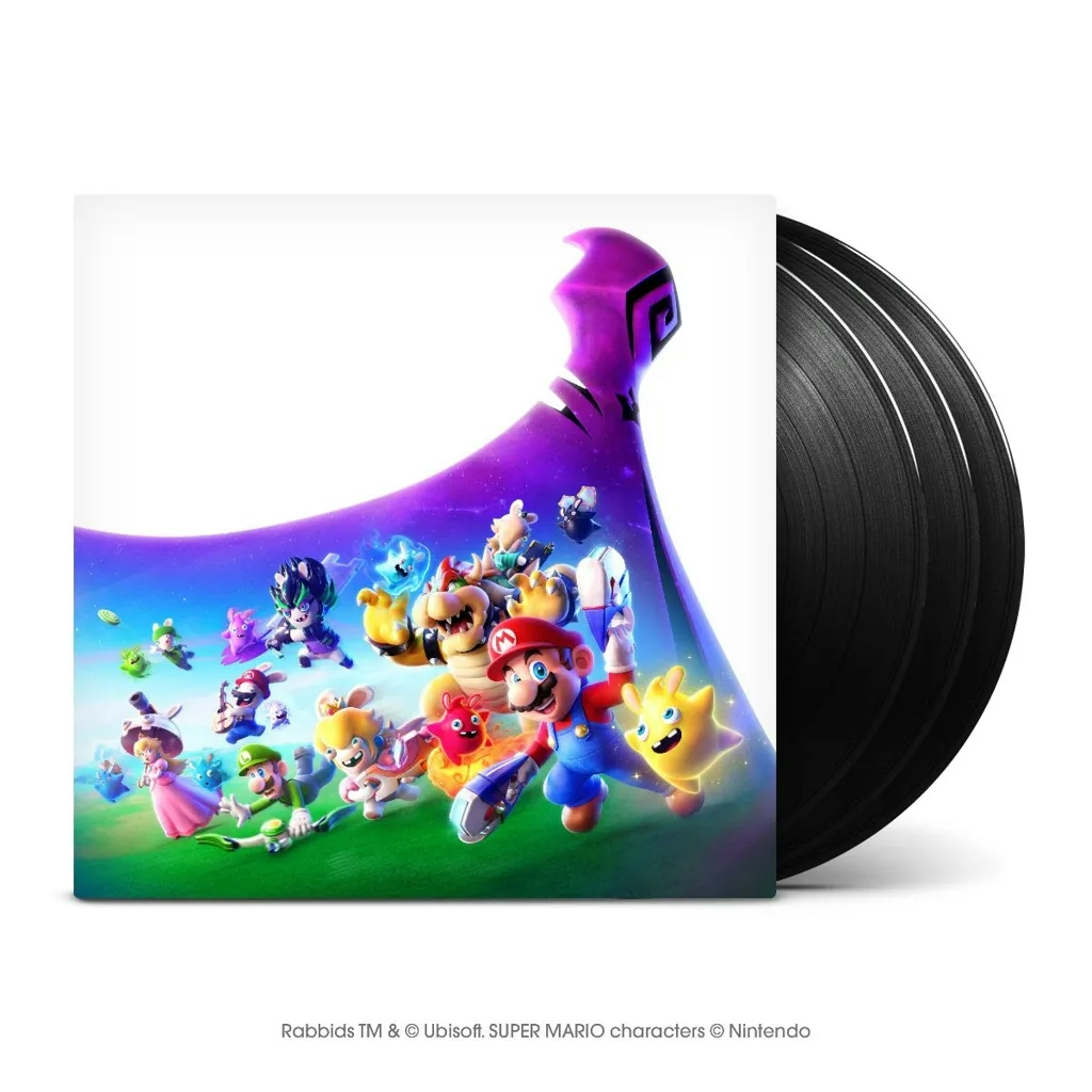 Album artwork for Mario and Rabbids Sparks of Hope (Original Game Soundtrack) by Yoko Shimomura, Grant Kirkhope, Gareth Coker