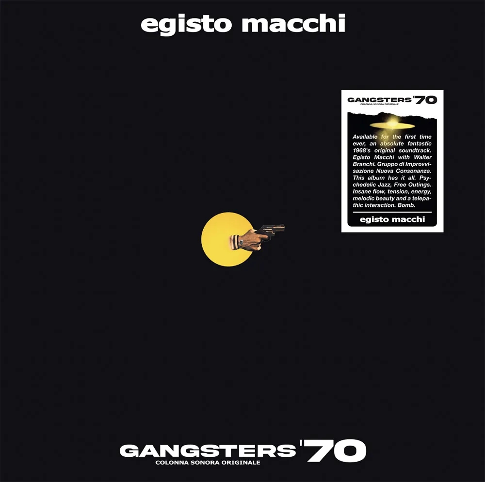 Album artwork for Gangsters 70 by Egisto Macchi