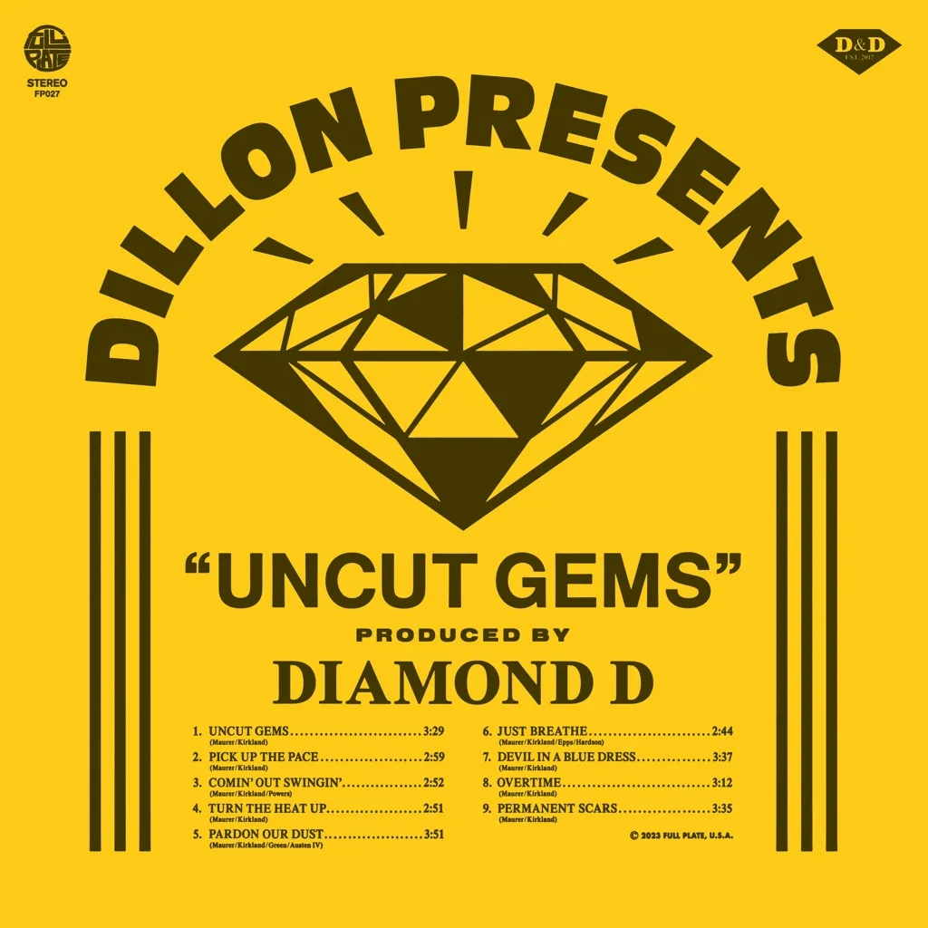 Album artwork for Uncut Gems by Dillon, Diamond D