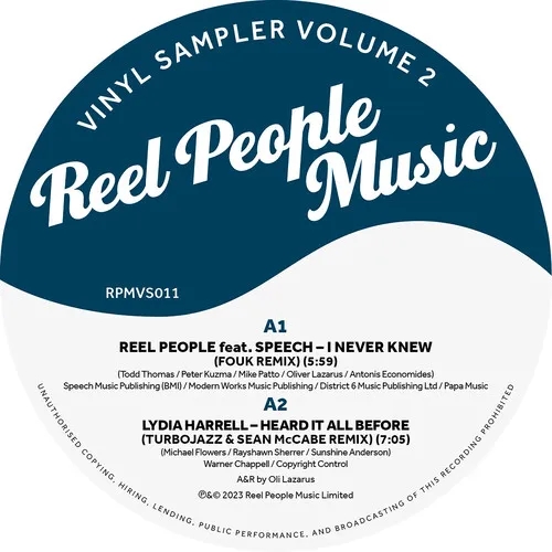 Album artwork for Reel People Music : Vinyl Sampler Vol. 3 by Various Artists