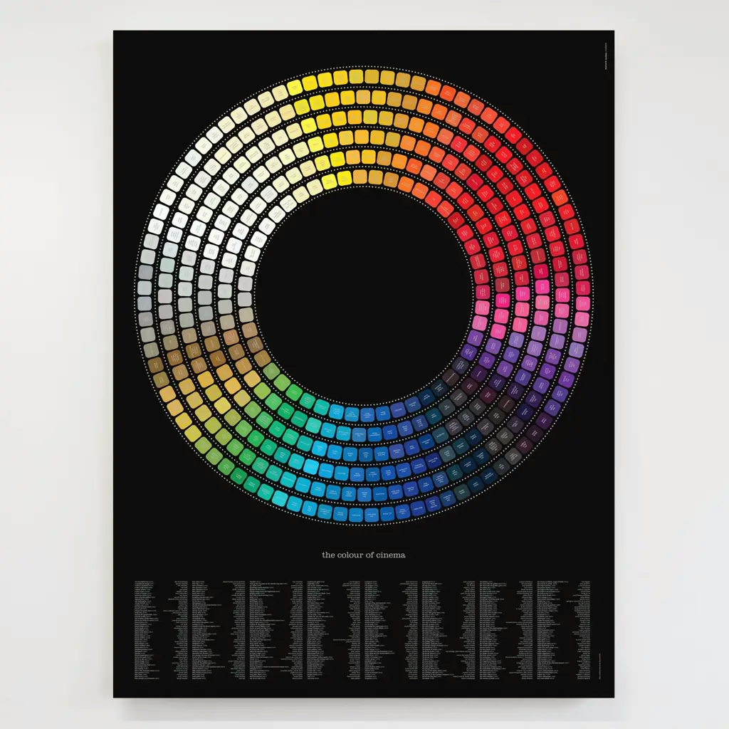 Album artwork for Colour of Cinema – Open Edition (60x80cm) by Dorothy