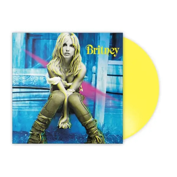 Album artwork for Britney/opaque yellow vinyl by Britney Spears