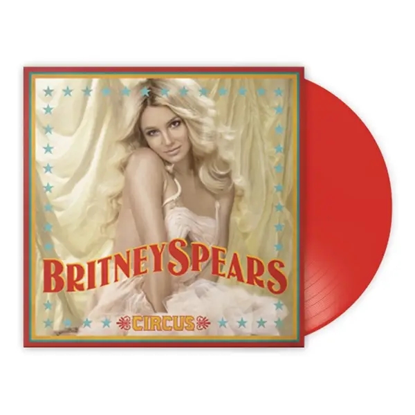 Album artwork for Circus/opaque red vinyl by Britney Spears