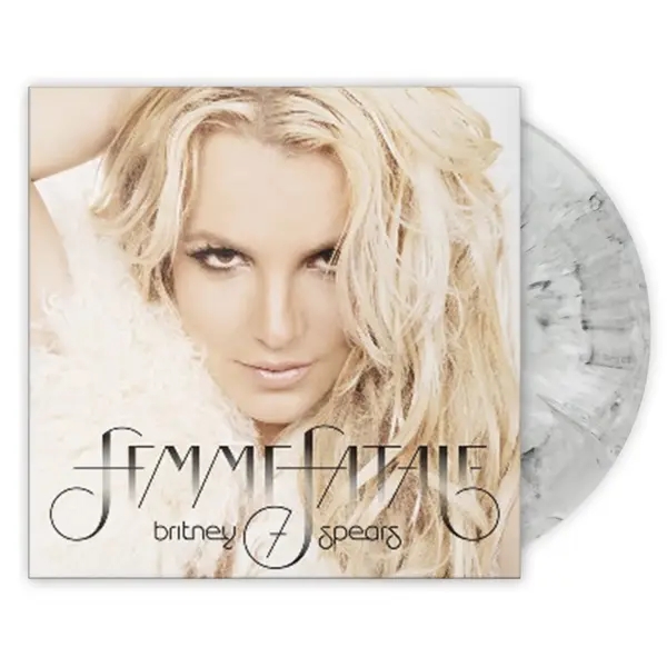 Album artwork for Femme Fatale/marbled vinyl: white/black by Britney Spears