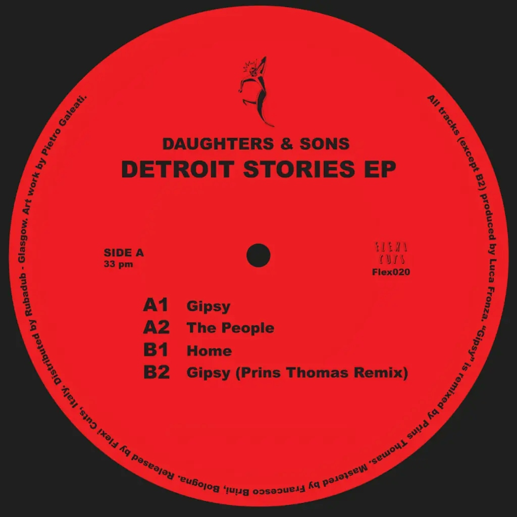 Album artwork for Detroit Stories EP by Daughters and Sons