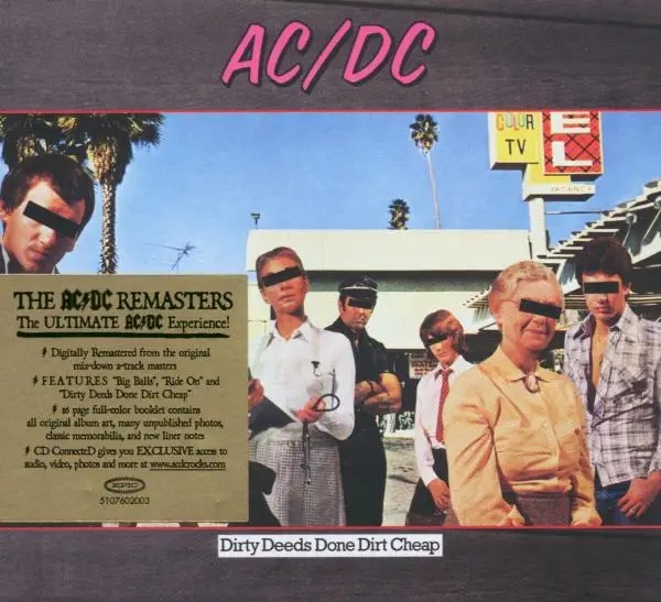 Album artwork for Dirty Deeds Done Dirt Cheap by AC/DC