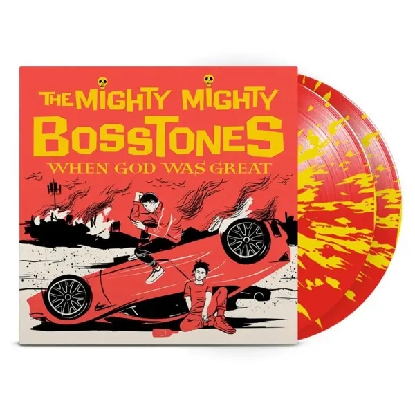 Album artwork for When God Was Great-Red With Yellow Splatters Vin by The Mighty Mighty Bosstones