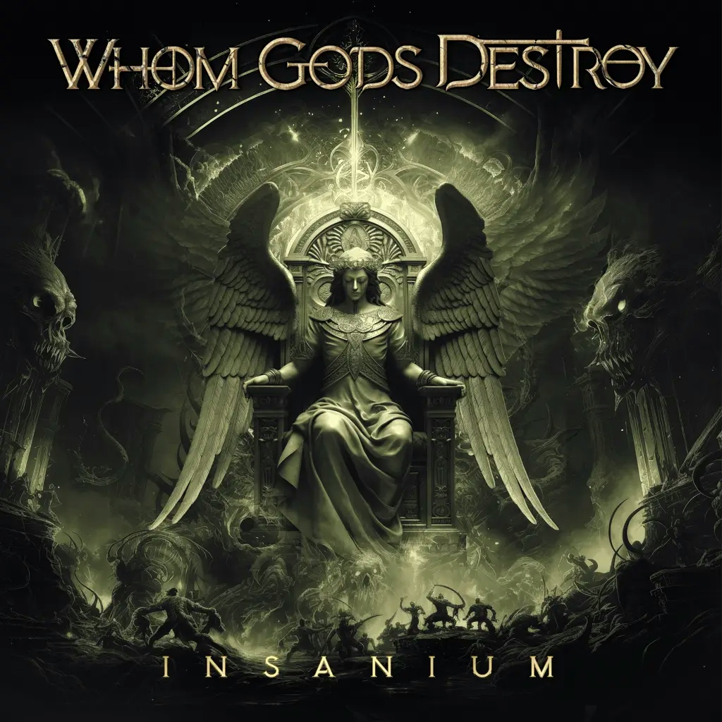 Album artwork for Insanium by Whom Gods Destroy