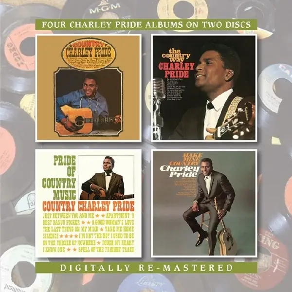 Album artwork for Country Charley Pride/Country Way/Pride Of Country by Charley Pride