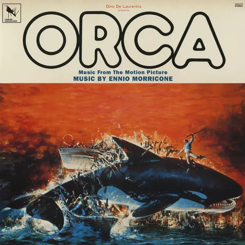 Album artwork for Orca (Music From The Motion Picture) (Reel Cut Series) - RSD 2024 by Ennio Morricone