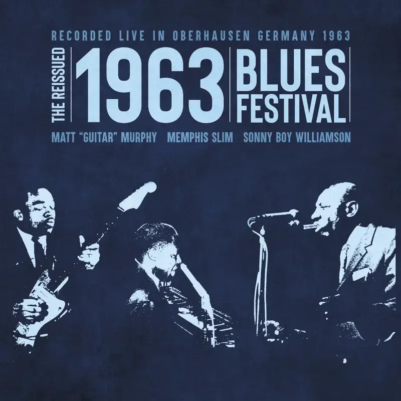 Album artwork for The Reissued 1963 Blues Festival - RSD 2024 by Memphis Slim