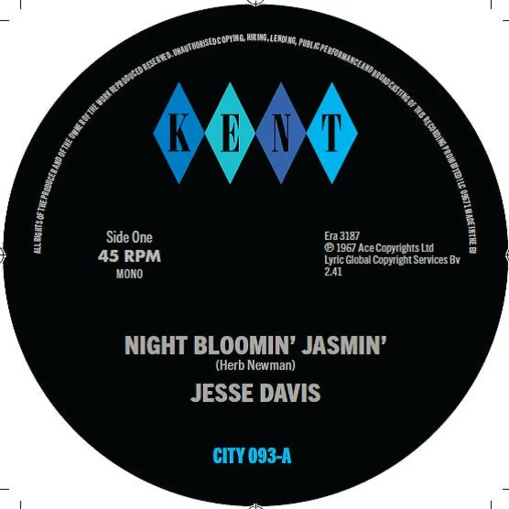 Album artwork for Night Bloomin’ Jasmin' / Tricky Too by Jesse Davis, Gus Jenkins
