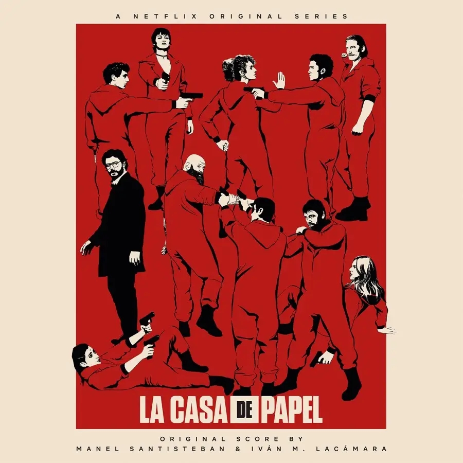 Album artwork for La Casa de Papel - Original Soundtrack by Manel Santisteban and Ivan M. Lacamara