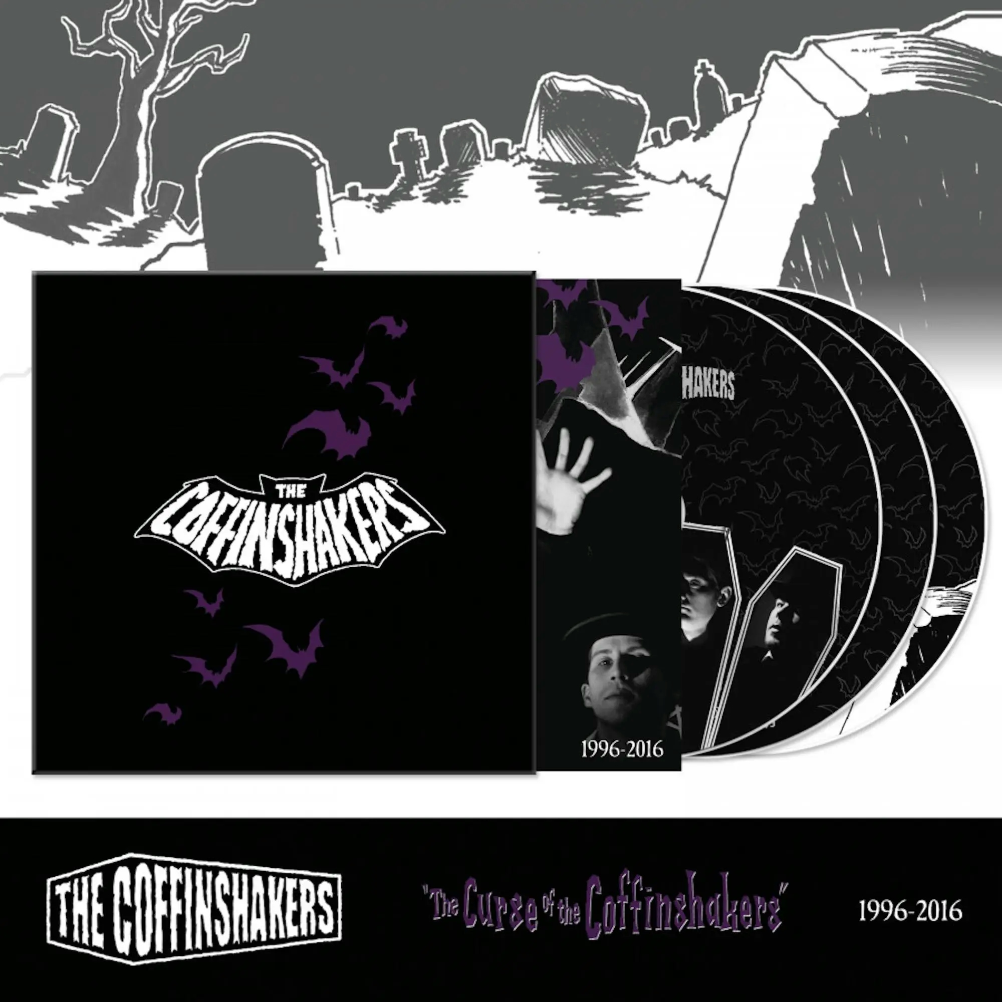 Album artwork for The Curse Of The Coffinshakers by The Coffinshakers