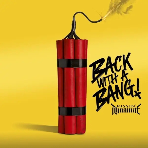 Album artwork for Back With A Bang by Kissin' Dynamite