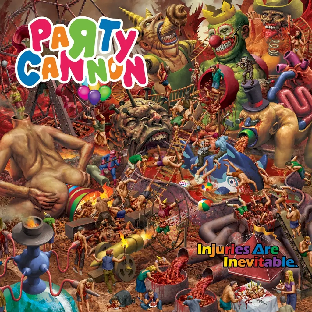 Album artwork for Injuries Are Inevitable by Party Cannon