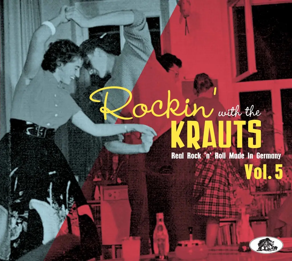 Album artwork for Rockin With The Krauts – Real Rock N Roll Made In Germany Volume 5 by Various