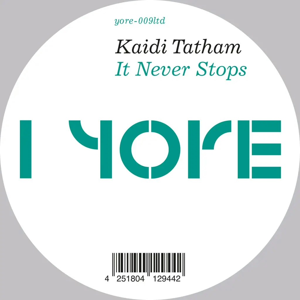 Album artwork for It never Stops by Kaidi Tatham