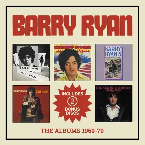 Album artwork for The Albums 1969-79 by Barry Ryan