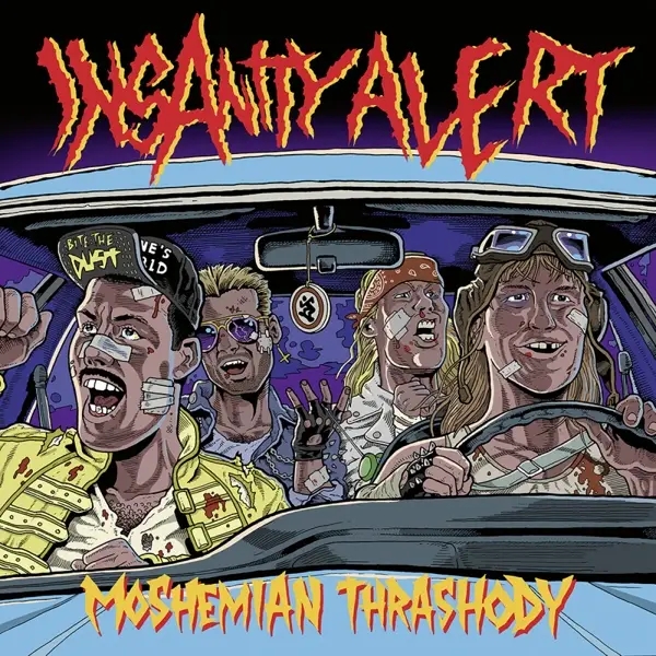 Album artwork for Moshemian Thrashody by Insanity Alert