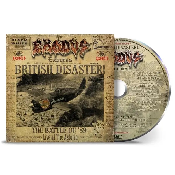 Album artwork for British Disaster:The Battle of '89 by Exodus