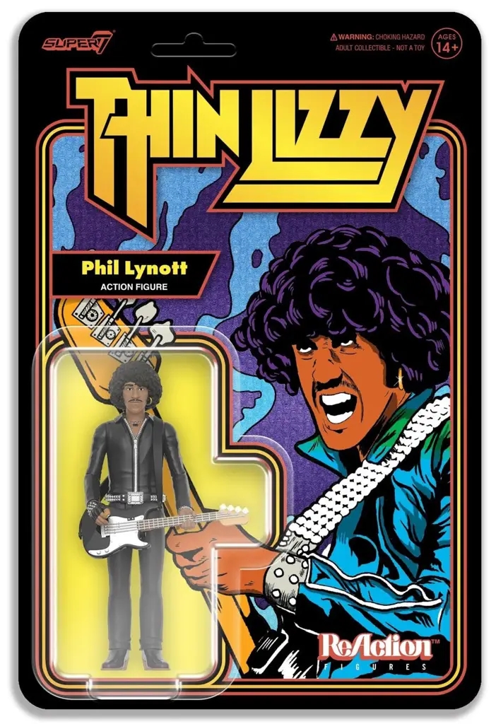 Album artwork for Thin Lizzy ReAction Figures Phil Lynott (Black Leather) by Phil Lynott