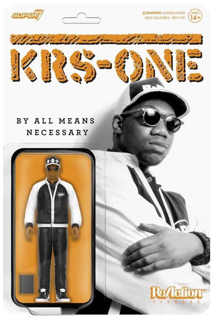 Album artwork for KRS-One ReAction Figures Wave 1 KRS-One (By All Means Necessary BDP) by KRS One