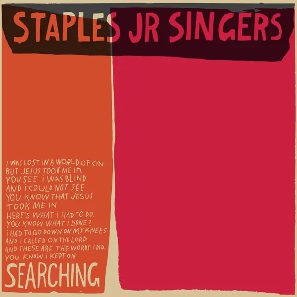 Album artwork for Searching by The Staples JR. Singer