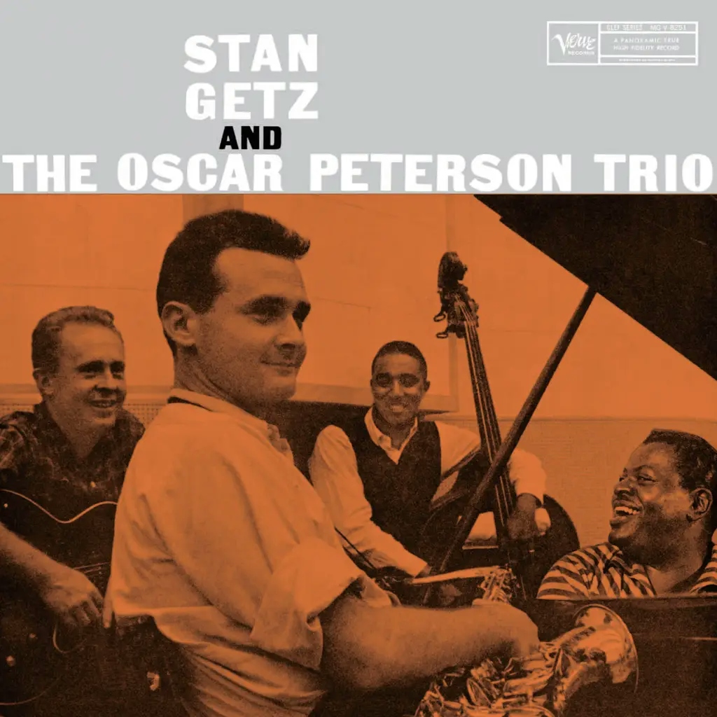 Album artwork for Stan getz and The Oscar Peterson Trio by Stan Getz