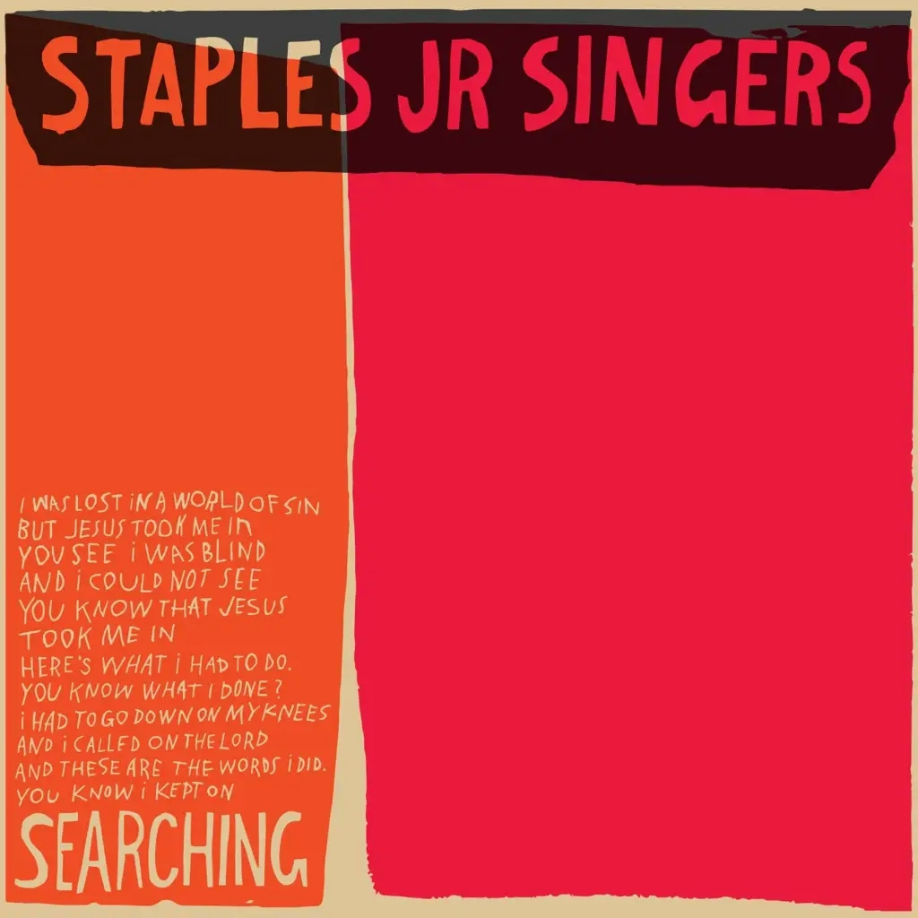 Album artwork for Searching by The Staples Jr Singers