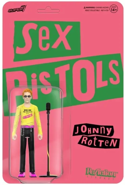 Album artwork for Johnny Rotten (Never Mind The Bollocks) Sex Pistols Reaction Wave 2 by Sex Pistols