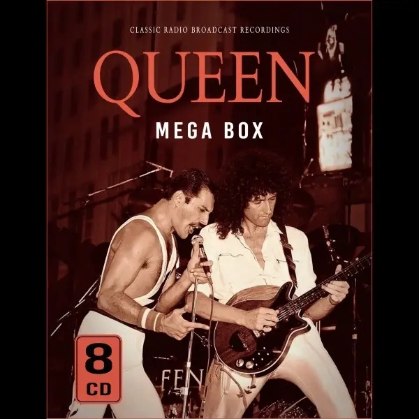 Album artwork for Mega Box / Radio Broadcast Recordings by Queen