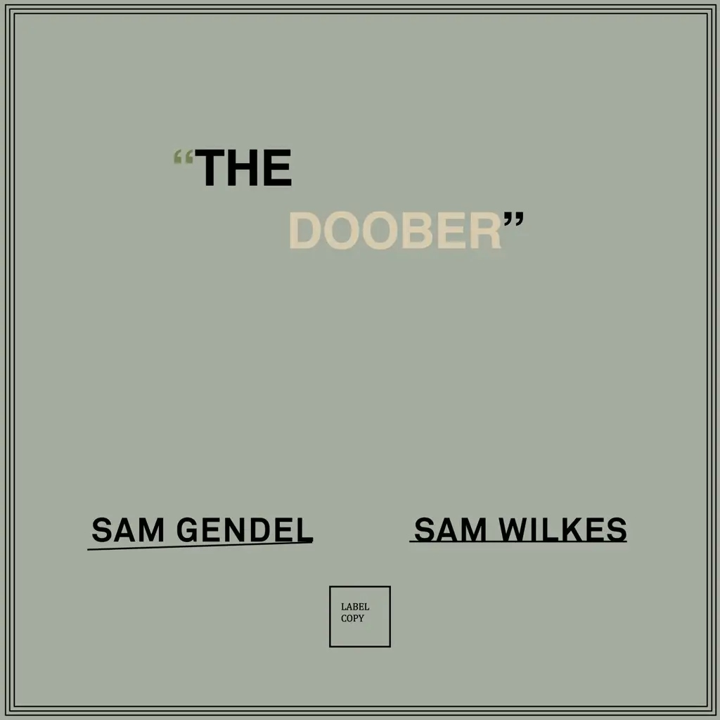 Album artwork for The Doober by Sam Gendel, Sam Wilkes