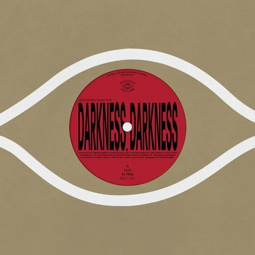 Album artwork for Darkness Darkness / No Services by Kieran Hebden , William Tyler