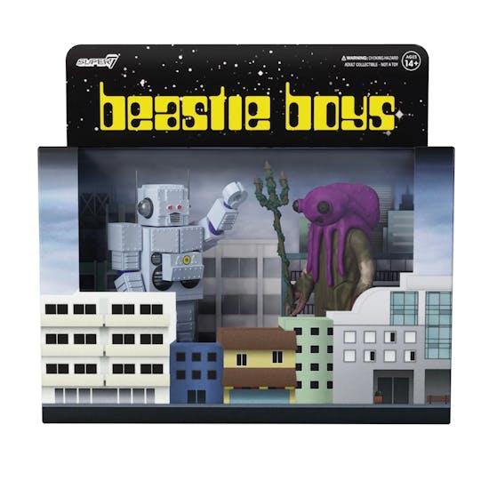 Super7 Action Figures Beastie Boys ReAction Figures Intergalactic 2 Pack